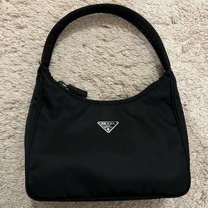 Prada nylon shoulder bag